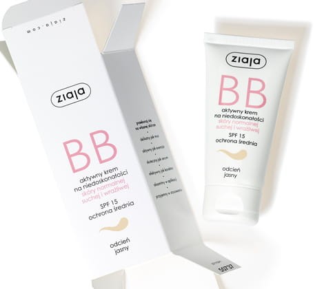Ziaja krem BB jasny cera normalna 50ml-950