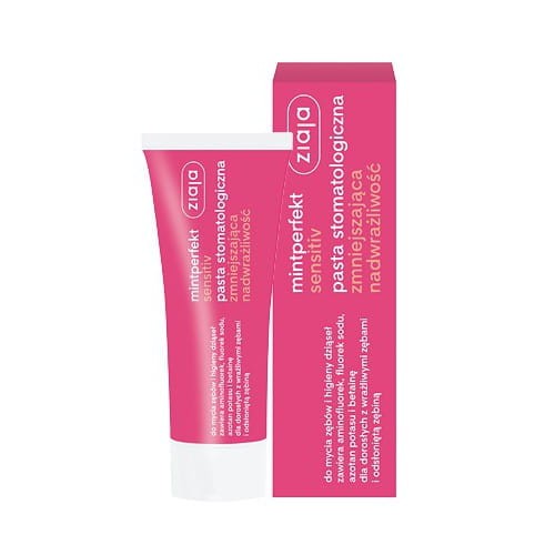 Ziaja Mintperfekt Sensitiv pasta 75ml nadwrażliwe-16301