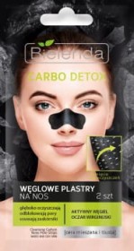 Bielenda CARBO DETOX węglowe plastry na nos 2szt.