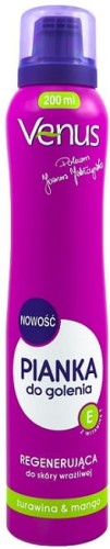 Venus pianka do golenia 200ml żurawina mango-10410