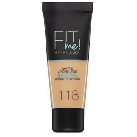Maybelline FIT me Matte podkład 118 Light Beige