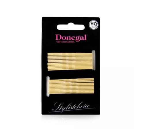 Donegal wsuwki do włosów beżowe 5cm 5092 24szt.-15715