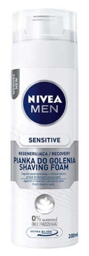 Nivea Men pianka do golenia 200ml Sensitive-15876