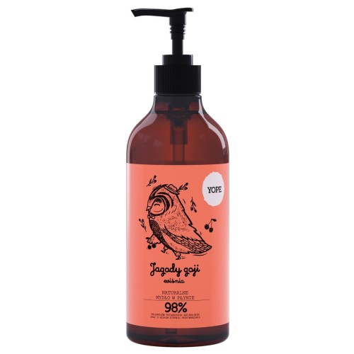 YOPE Mydło Kuchenne 500ml Jagody Goji Wiśnia-20389