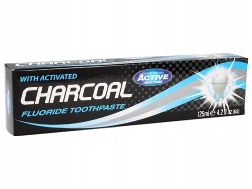 Beauty Formulas pasta do zębów z węglem 125ml-20508