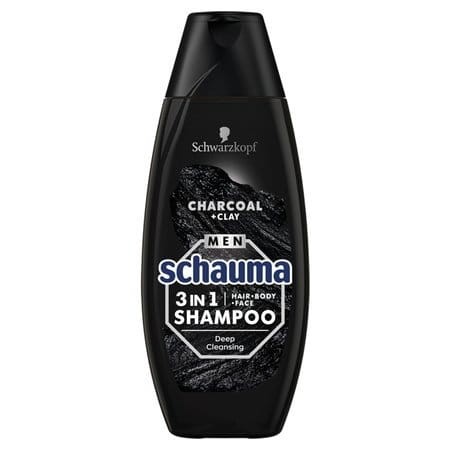 Schauma Men szampon 400ml Charcoal Clay-20560