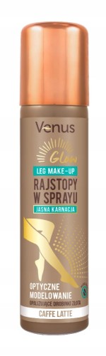 Venus GLOW rajstopy w sprayu 75ml jasna karnacja-23011