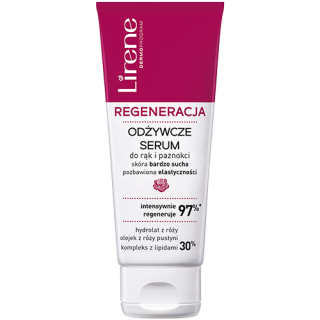Lirene krem do rąk 75ml REGENERACJA odżywcze serum-24092