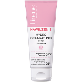 Lirene krem do rąk 75ml NAWILŻENIE hydro ratunek-24091