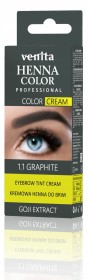 Venita henna do brwi w kremie grafitowa