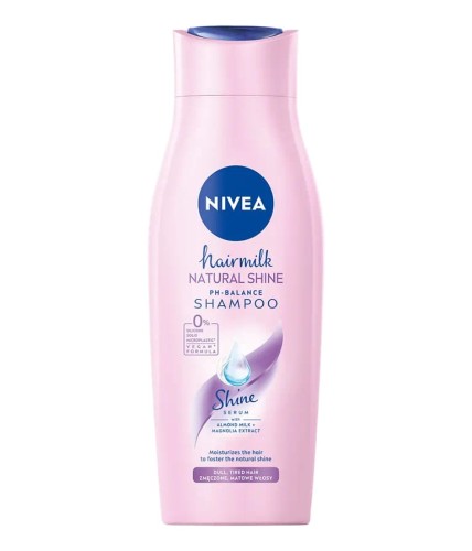 Nivea szampon do włosów 400ml Hairmilk Shine-25986