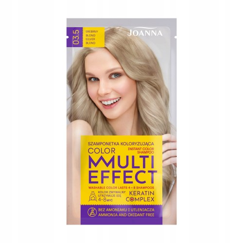 Joanna Multi Effect szamponetka 03.5 srebrny blond-26923