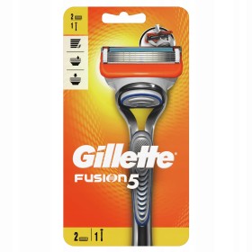 Gillette Fusion maszynka + wkłady 2szt.