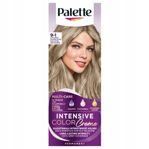 Palette farba Color Creme 9-1 Ultra Jasny Blond-27663