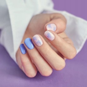 MYLAQ naklejki wodne na paznokcie Pastel Butterfly-28111