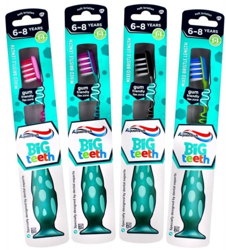 Aquafresh szczoteczka do zębów dla dzieci 6-8-28293