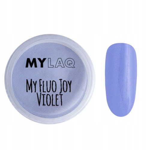 MYLAQ pyłek do zdobień FLUO JOY VIOLET-28354