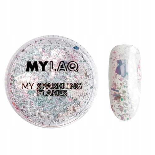 MYLAQ pyłek do zdobień SPARKLING FLAKES-28367