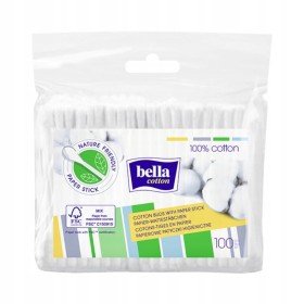 Patyczki higieniczne papierowe 100szt. Bella