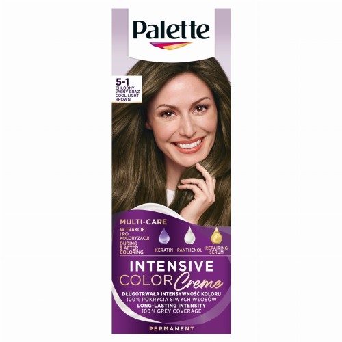 Palette farba Color Creme 5-1 Chłodny Jasny Brąz-28679