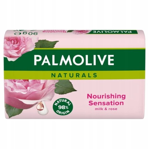 Palmolive mydło w kostce Mleko Róża 90g-29109