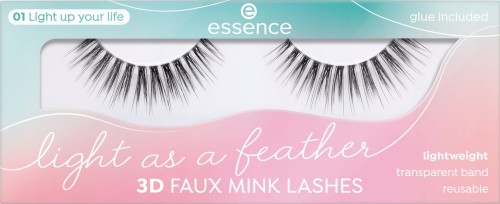 ESSENCE sztuczne rzęsy LIGHT AS A FEATHER 3D 01-29253