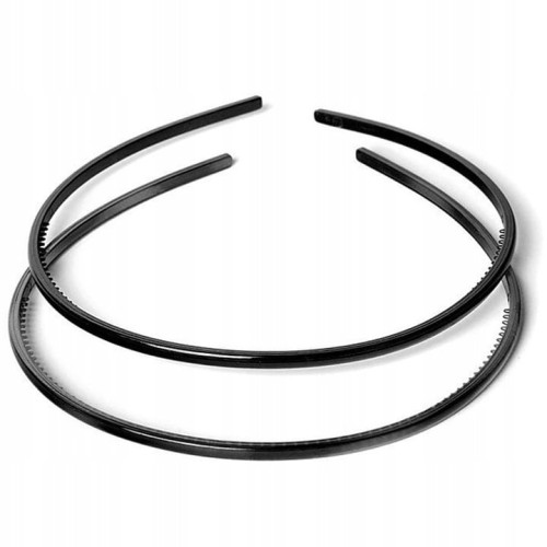 Donegal opaska do włosów czarna 2szt. 9924-29318