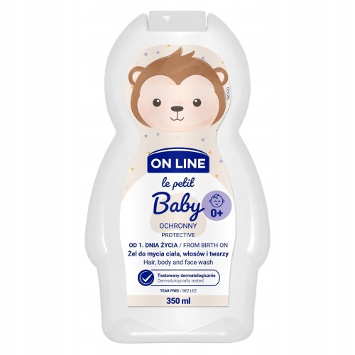 On Line BABY żel do mycia 3w1 ochronny 350ml-29865