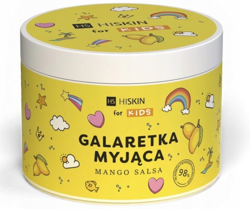 HISKIN KIDS galaretka do kąpieli żółta 150ml-29923