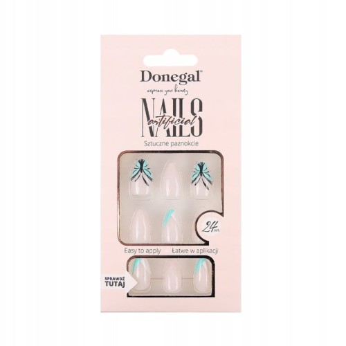 Donegal sztuczne paznokcie 24szt. 3123-29973