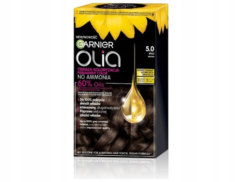 Garnier OLIA farba 5.0 brąz-30135