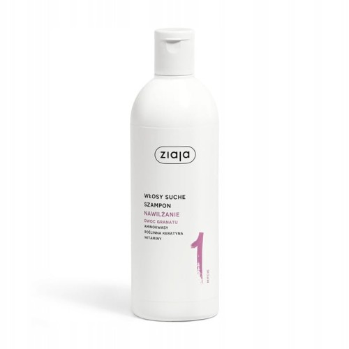 Ziaja szampon NAWILŻANIE włosy suche 400ml-30358