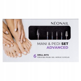 Zestaw frezów ADVANCED 6szt. NeoNail Mani & Pedi