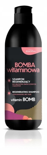 Joanna BOMBA ZIOŁOWA szampon regenerujący 500ml-30424