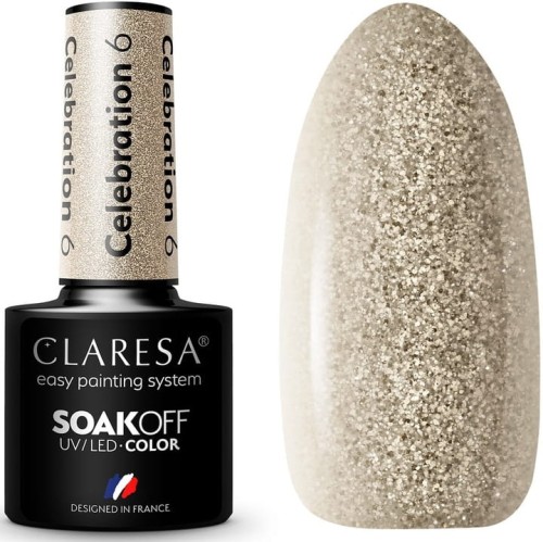 CLARESA lakier hybrydowy CELEBRATION 6-30516