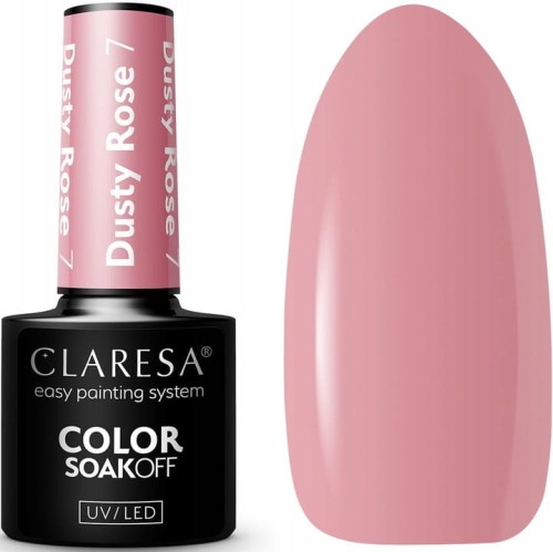 CLARESA lakier hybrydowy DUSTY ROSE 7-30525