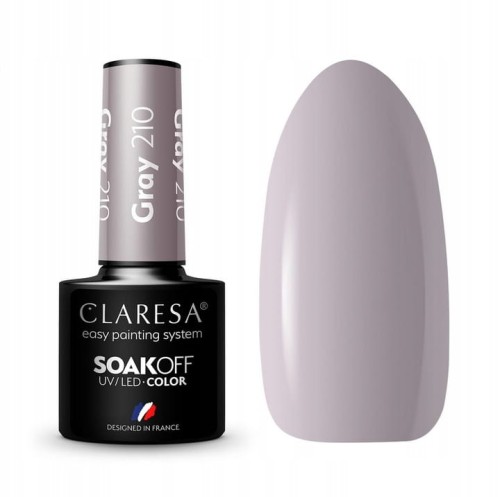 CLARESA lakier hybrydowy GRAY 210-30564
