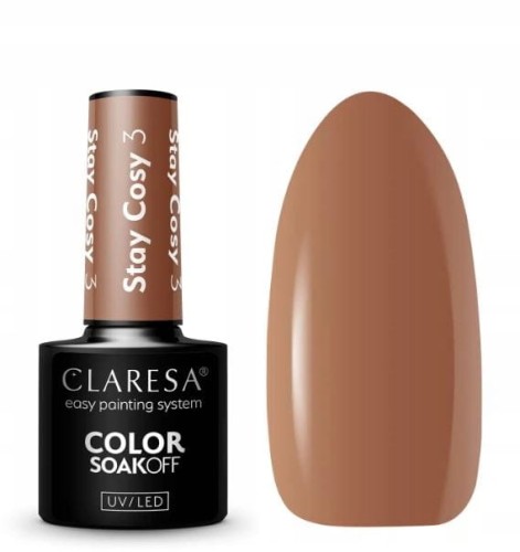 CLARESA lakier hybrydowy STAY COSY 3-30666