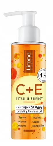 Lirene żel myjący do twarzy VIT C + E 145ml-30802