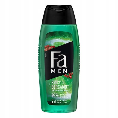 Fa Men żel pod prysznic 400ml Spicy Bergamot-31016