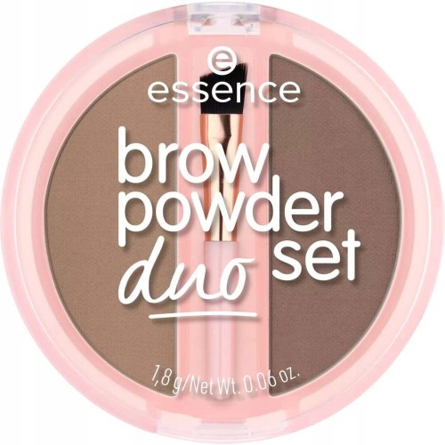 ESSENCE zestaw do brwi BROW POWDER DUO SET 01-31140