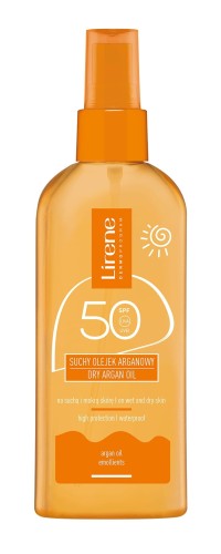 Lirene SUN suchy olejek arganowy SPF50 150ml-31151