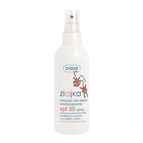 Ziajka mleczko dla dzieci w sprayu SPF30-13667