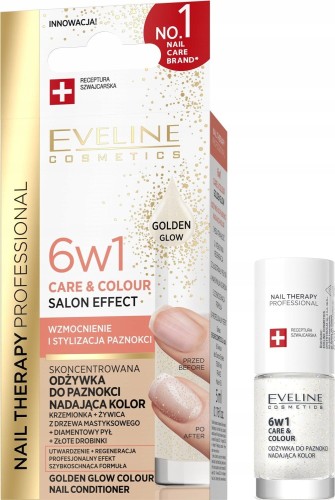 Eveline odżywka 6w1 Care & Colour Golden glow 5ml-31290