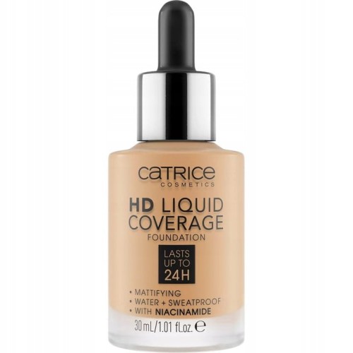 Catrice podkład HD Liquid Coverage 035 Natural Bei-31352