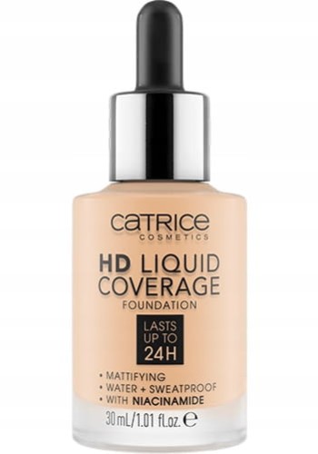Catrice podkład HD Liquid Coverage 005 Ivory Beige-31381