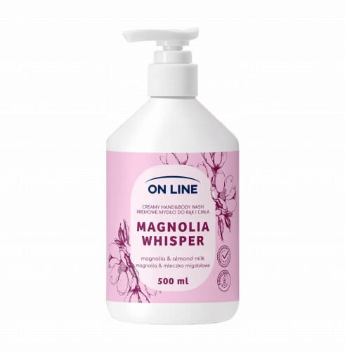 On Line mydło z dozownikiem MAGNOLIA WHISPER 500ml-31386