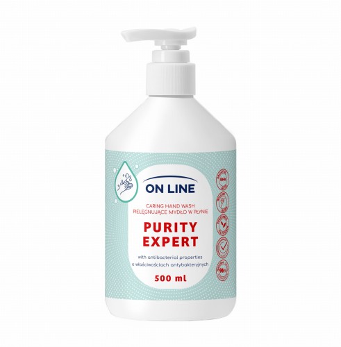 On Line mydło z dozownikiem HYPOALLERGENIC 500ml-31387