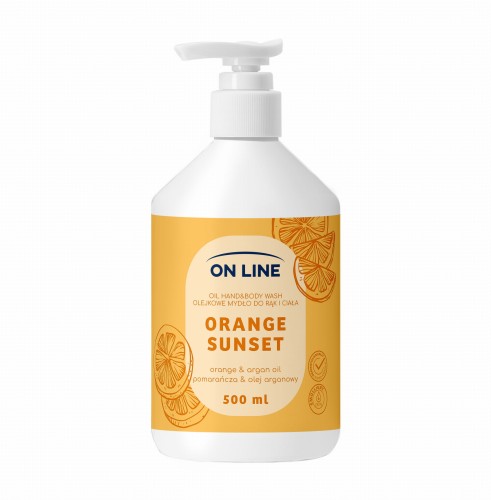 On Line mydło olejkowe 2w1 ORANGE SUNSET 500ml-31390