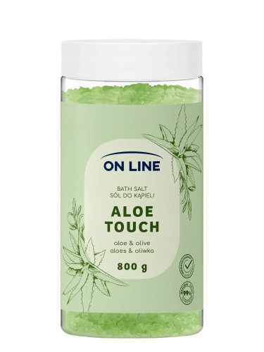 On Line sól do kąpieli ALOE TOUCH 800g-31394